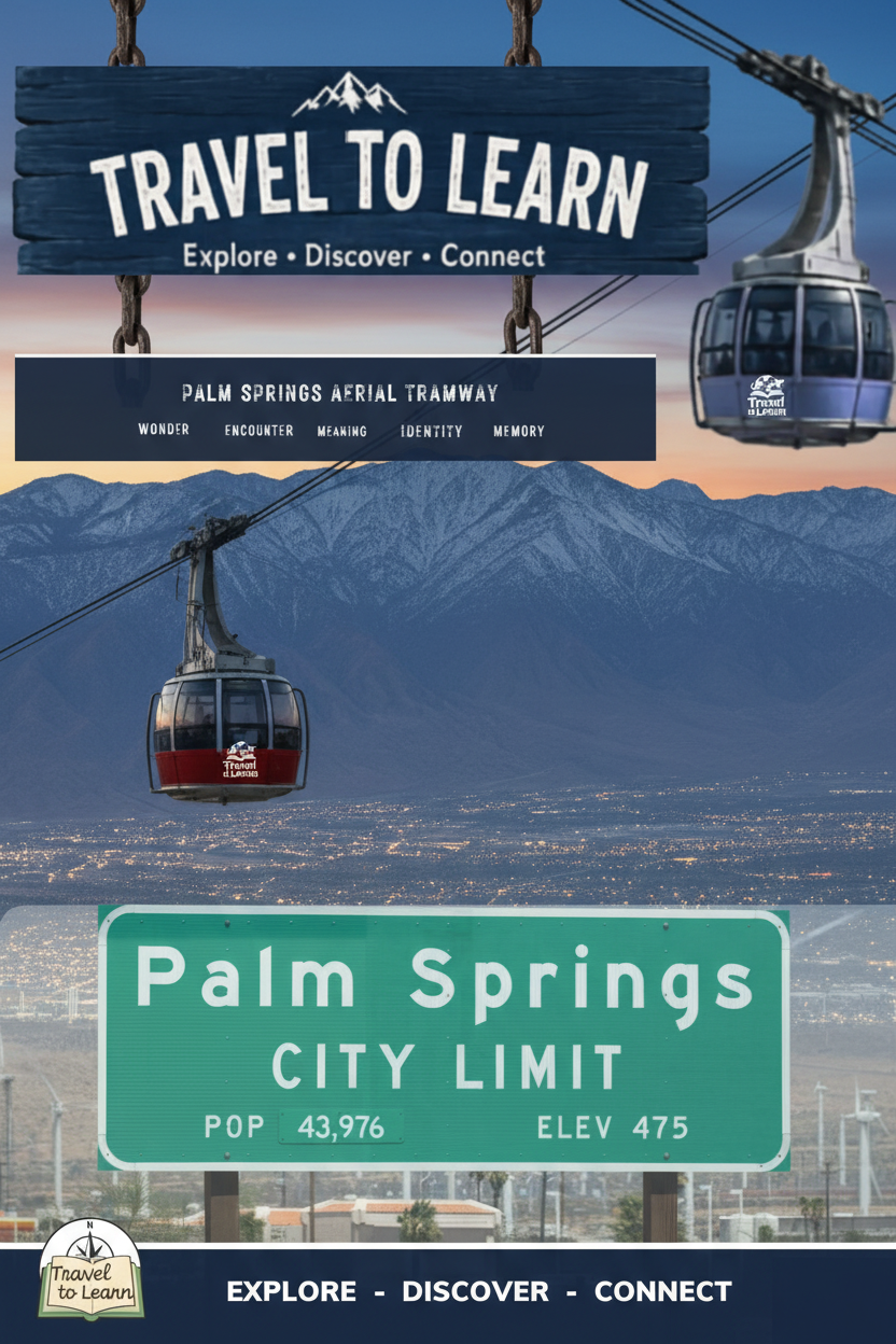 Palm Springs Aerial Tramway Explorer Guide — Travel to Learn, Coachella Valley | Palm Desert, NGSS Aligned