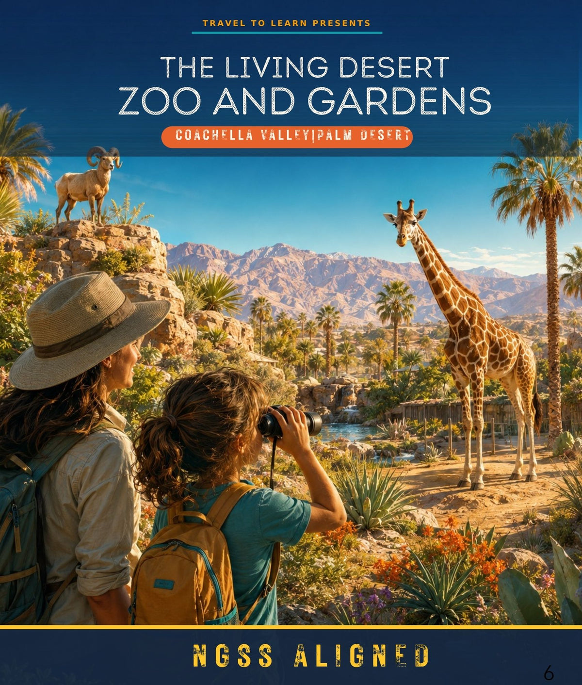 The Living Desert Zoo and Gardens Explorer Guide — Travel to Learn, Coachella Valley | Palm Desert, NGSS Aligned